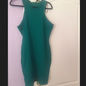 Green Tank Dress Plus